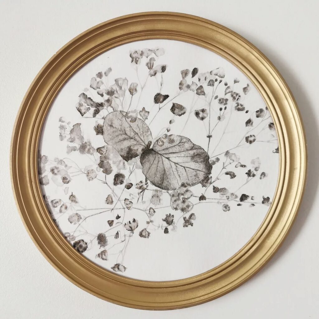 eucalyptus encre de chine
