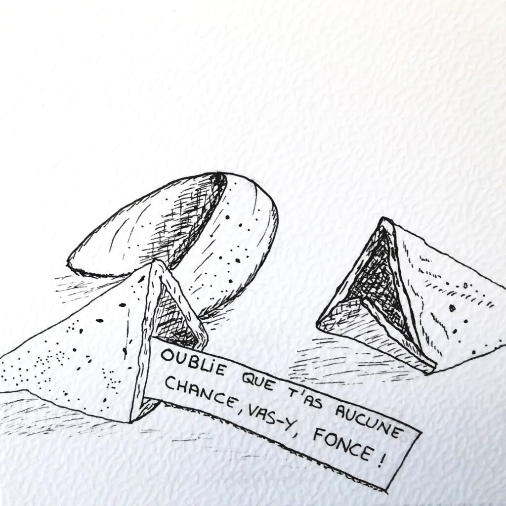 dessin encre de chine