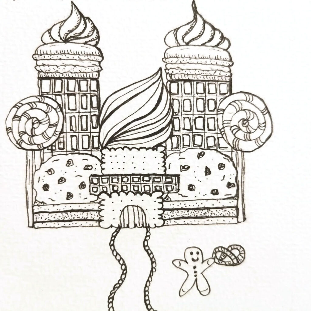 dessin encre de chine