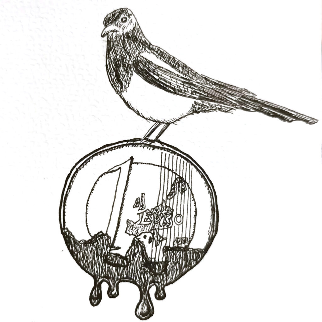 dessin encre de chine