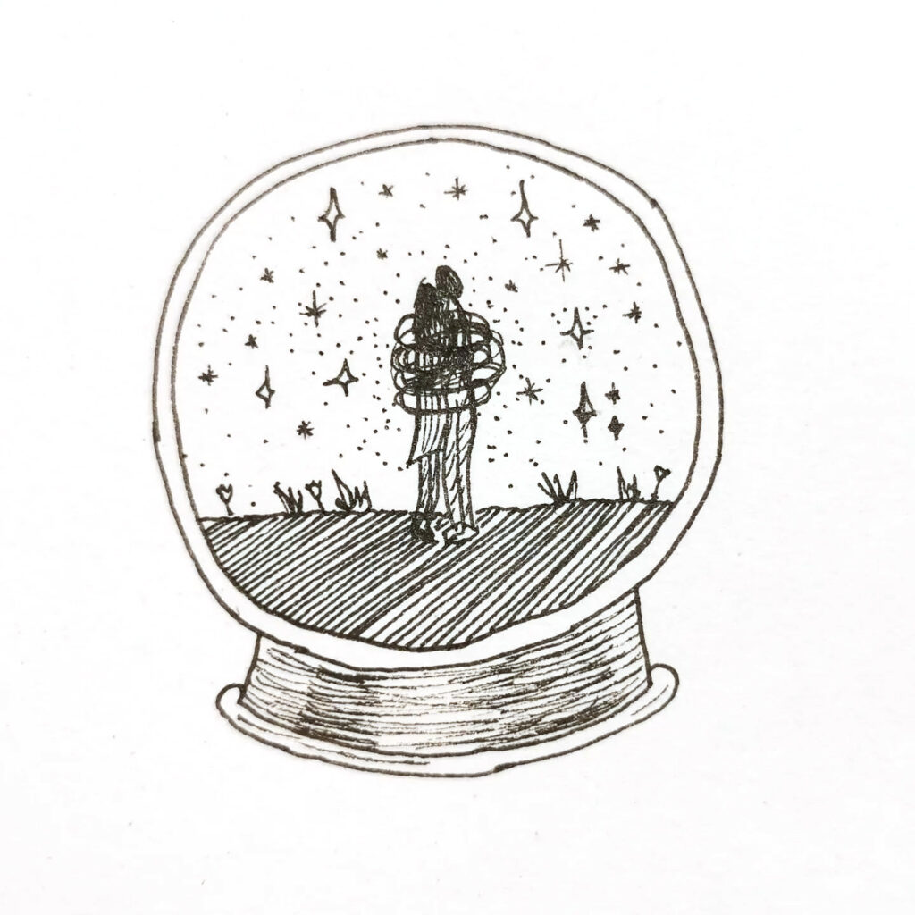 dessin encre de chine
