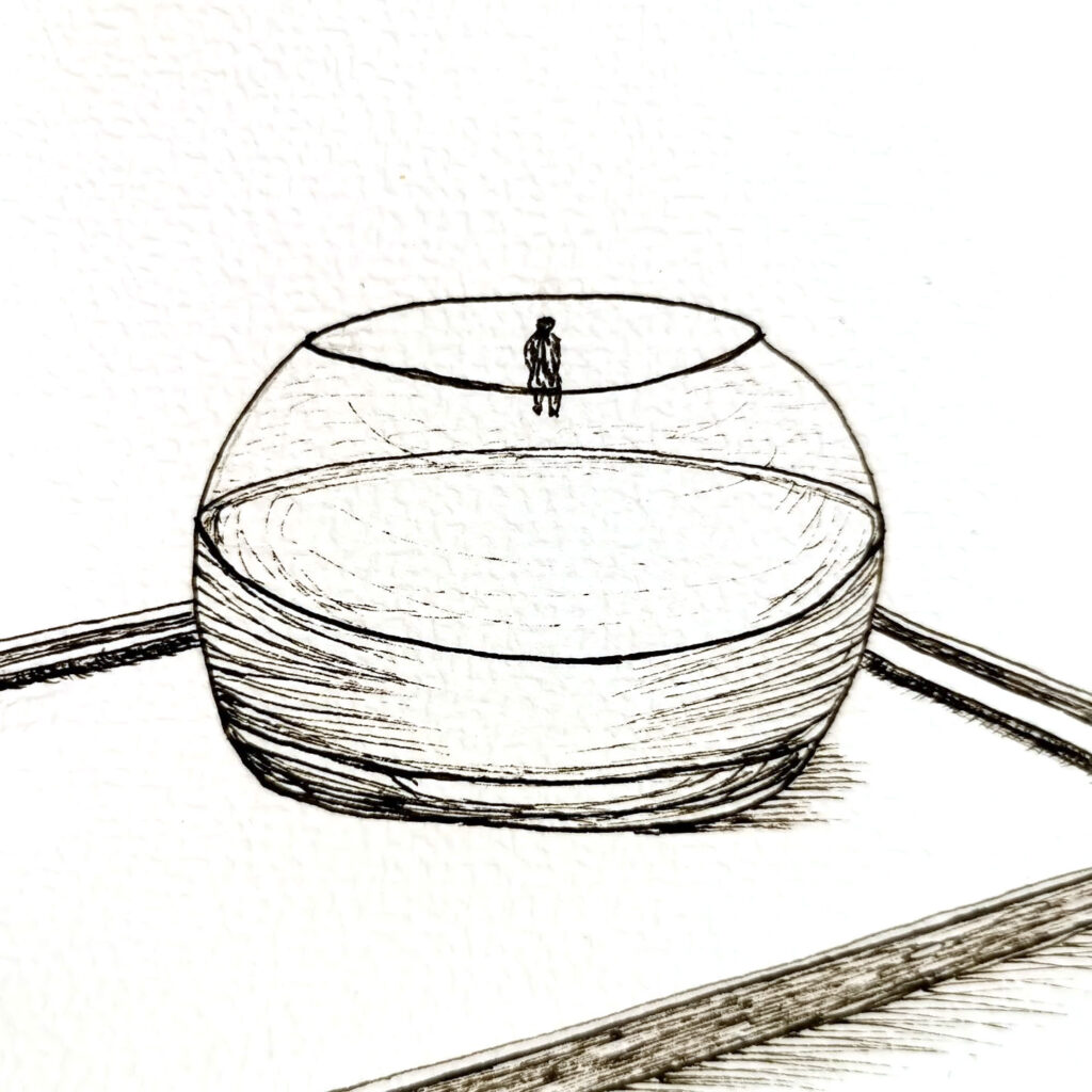 dessin peu profond