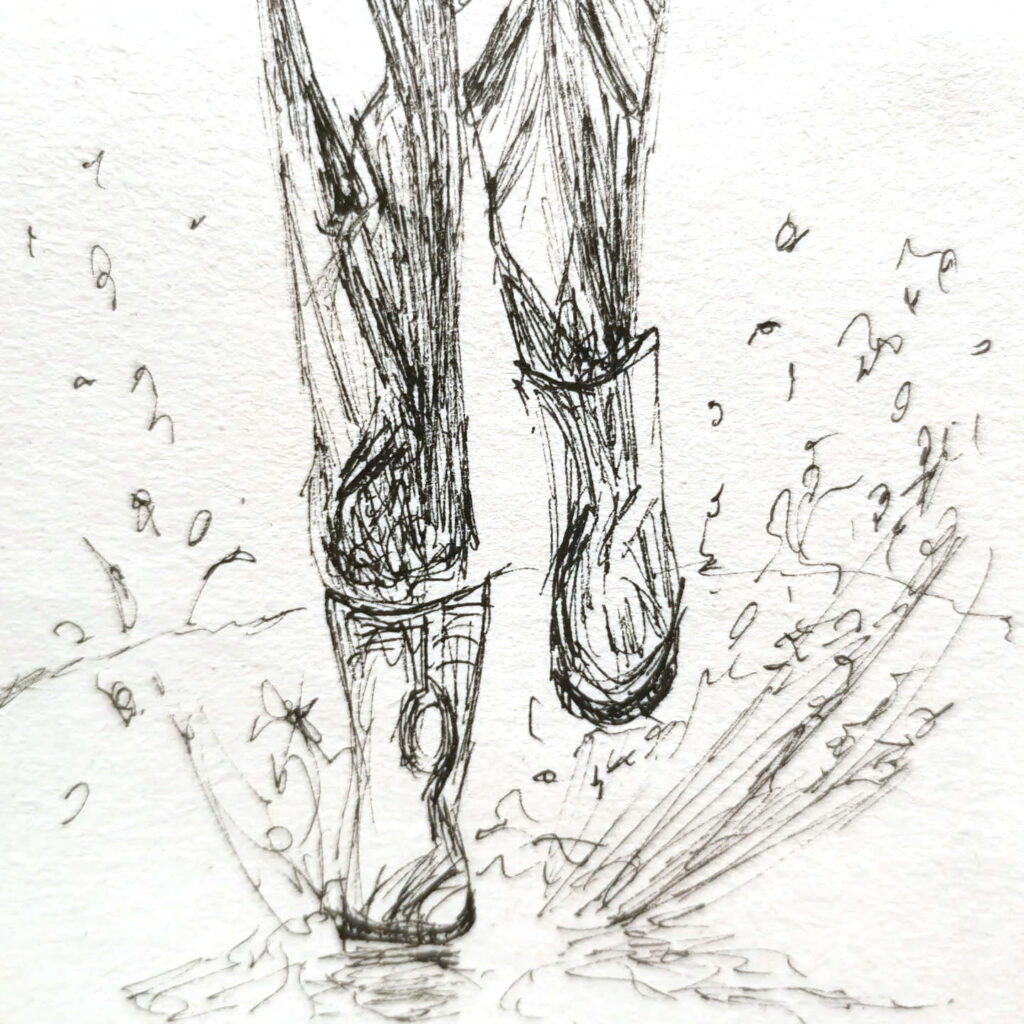 dessin encre de chine