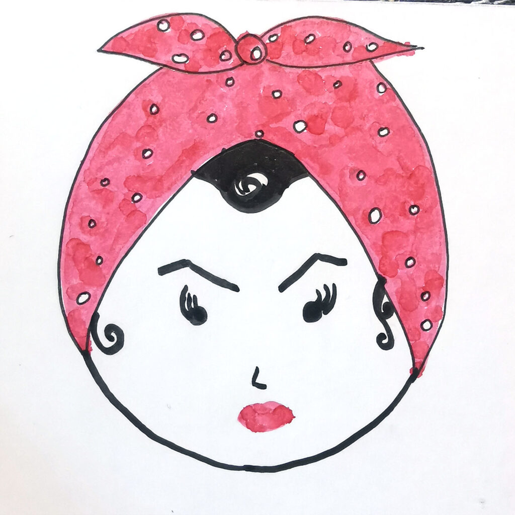 smiley inktober