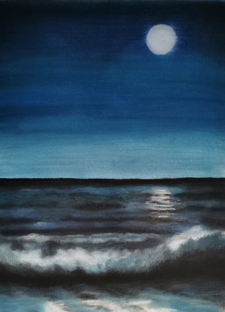 pastel mer ocean plage