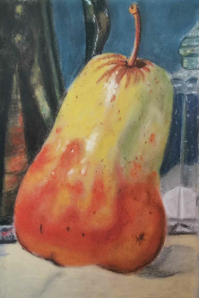 poire pastels secs