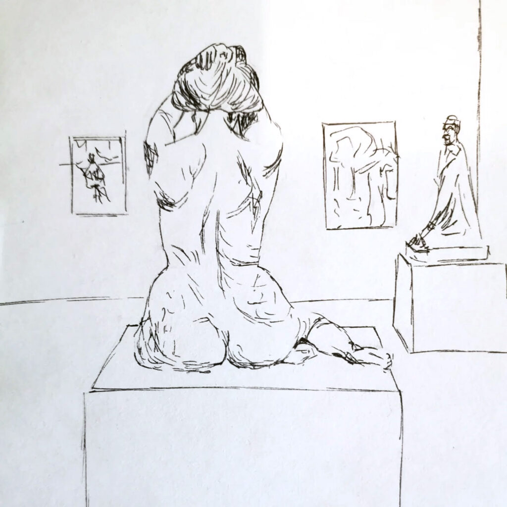 dessin encre de chine